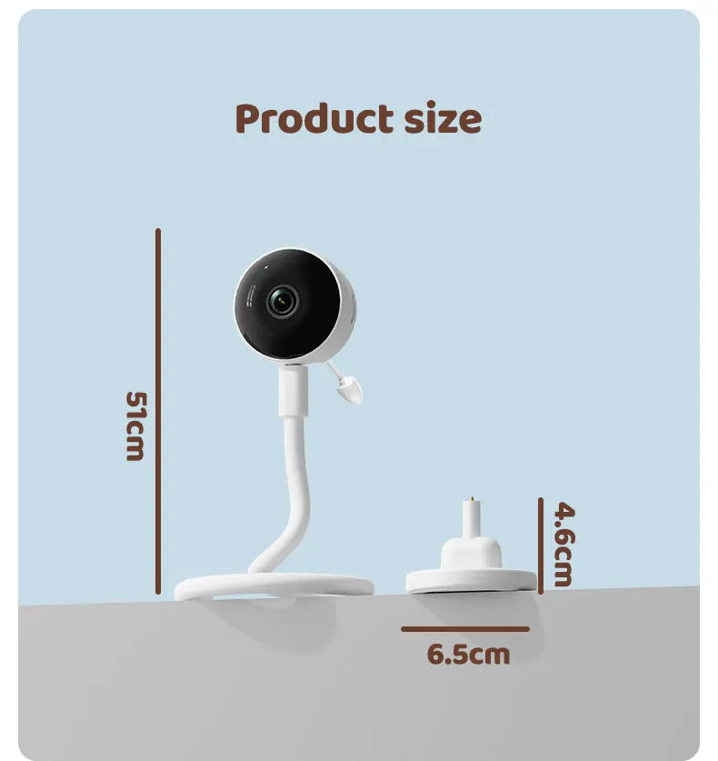 Baby Monitor Graffiti APPWiFi Infrared Night Vision Security Remote Control Sound Temperature Detection Baby Smart Home Camera