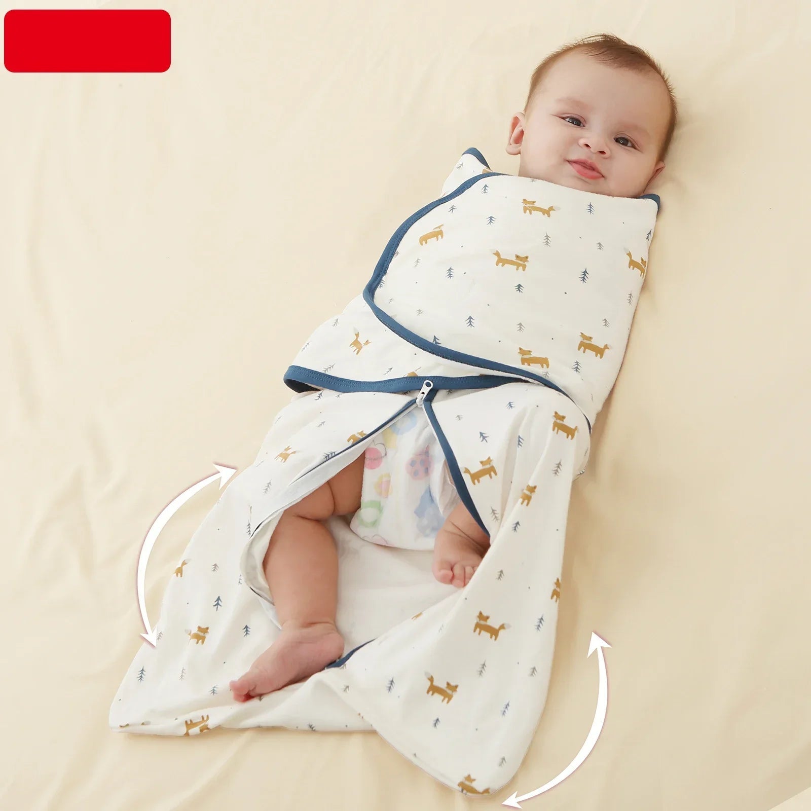 Adjustable Baby Swaddle Blanket
