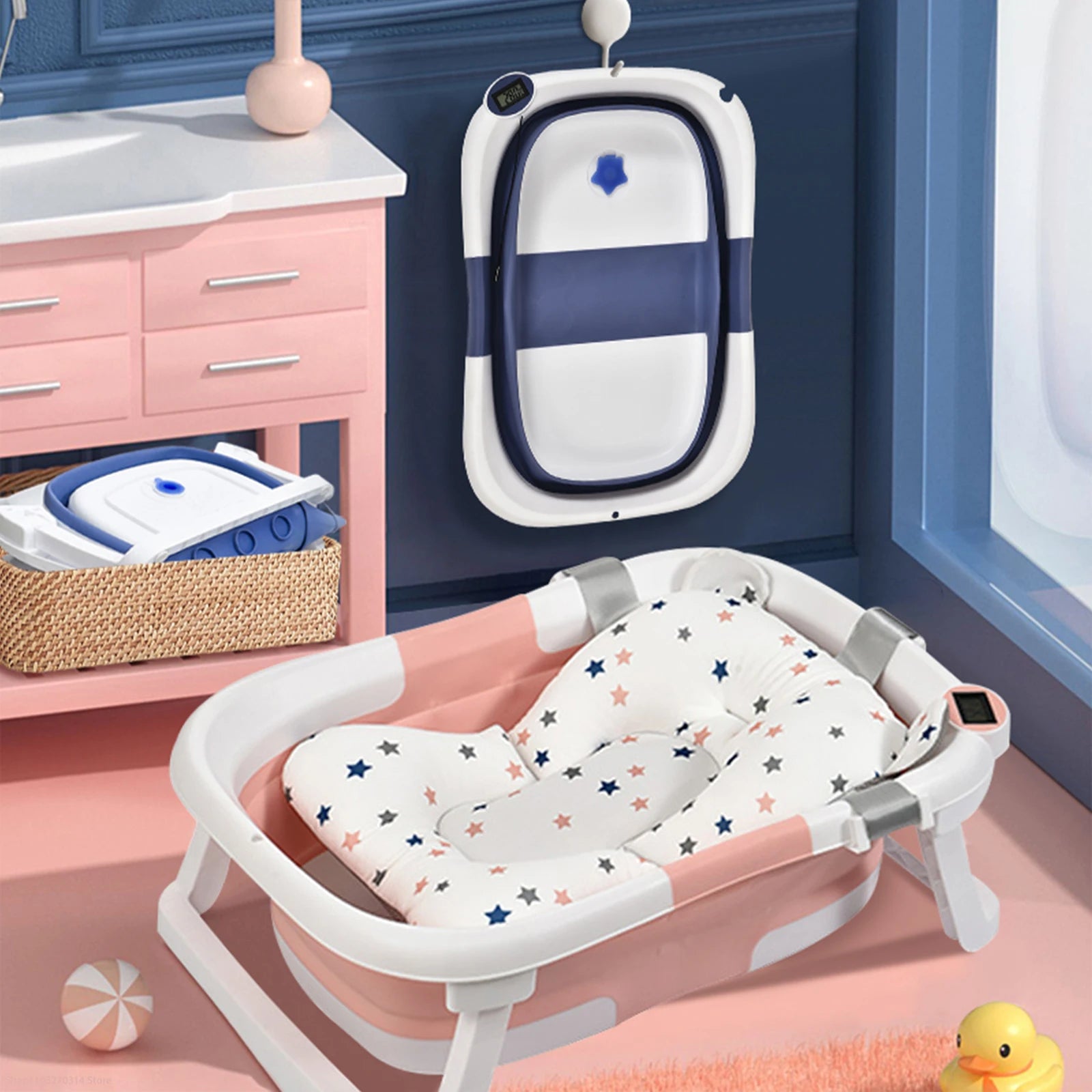 Real-Time Temperature Baby Bathtub