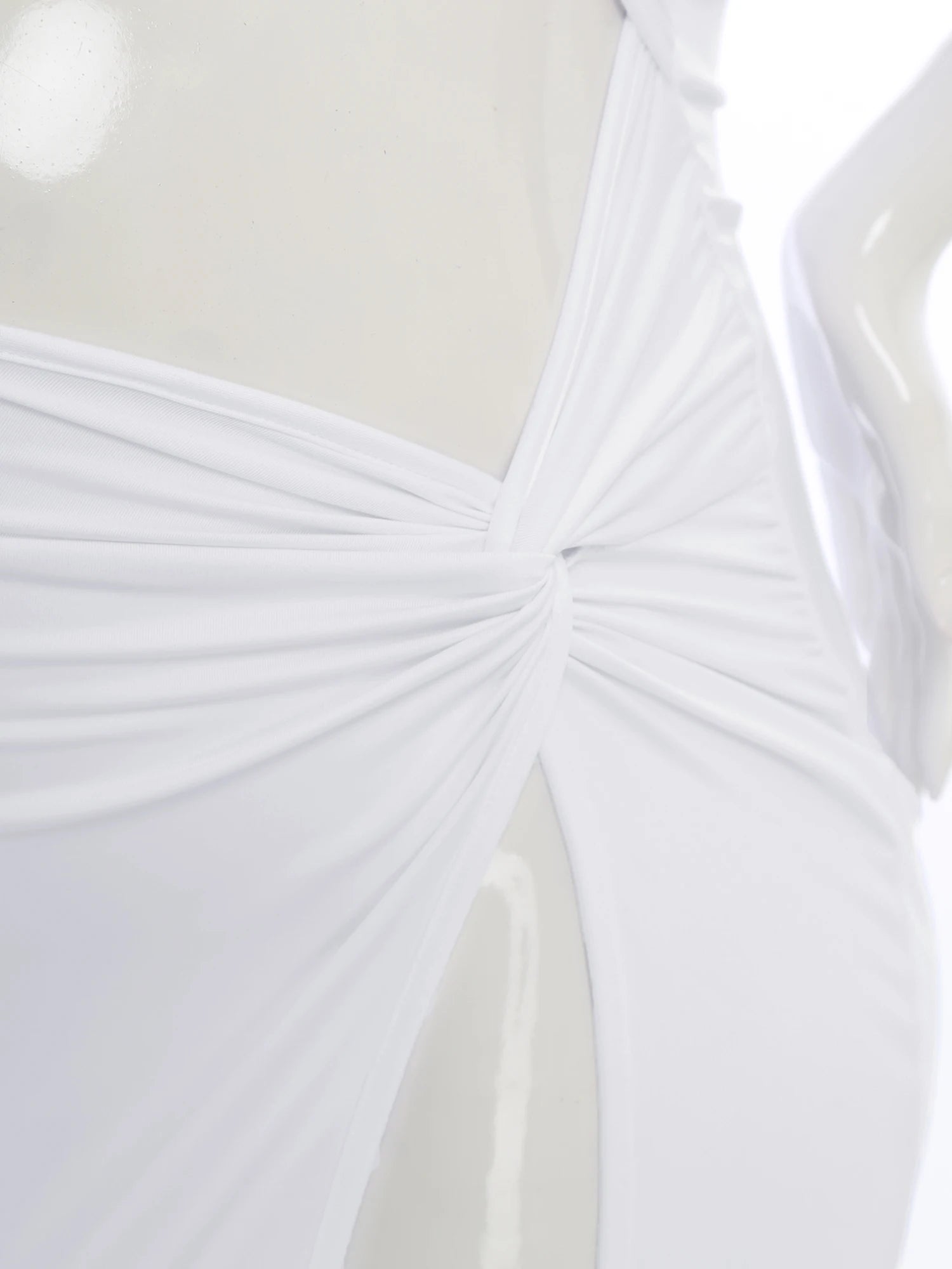 Maternity Photography Dress Halter Sleeveless Cutout Slit Floor-length Pregnant Dresses for Baby Shower Birthday Wedding Party