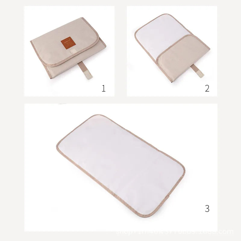 Portable changing mat nappy-changing pads covers diaper change mattress waterproof travel maternity pads change table stations
