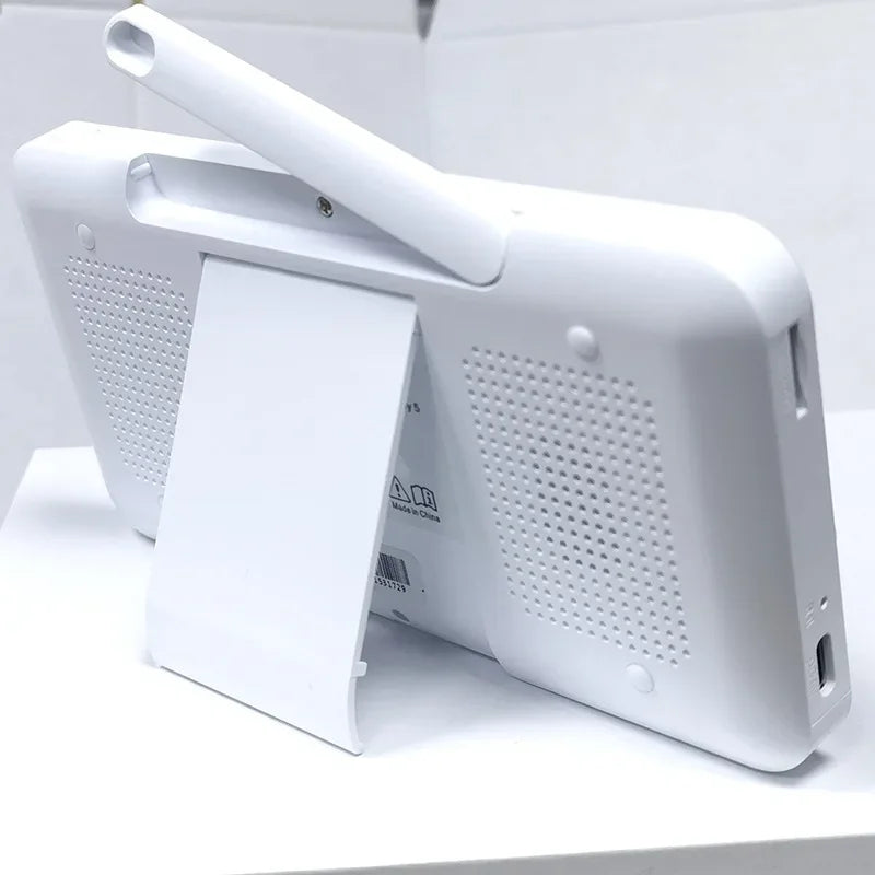 5" Baby Monitor Camera IR Night Vision 360° Rotation with Phone App Motion Monitoring Auto Tracking Bebe Nanny Built in Battery