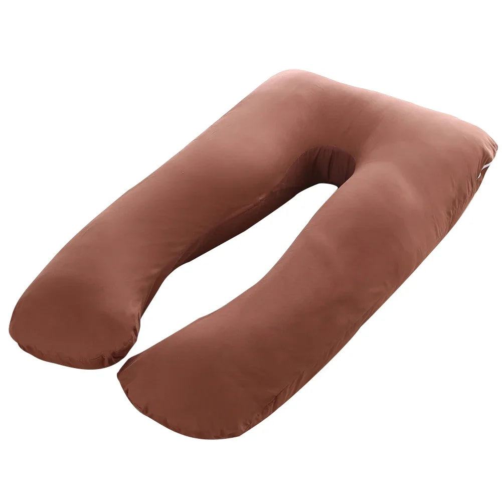 Maternity Pillow Pure Cotton Cover U-Type for Pregnancy Women