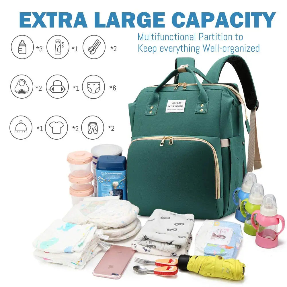 3-in-1 Diaper Backpack