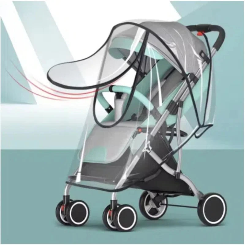 Transparent Universal Pram Cover
