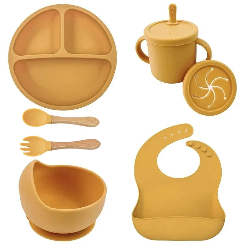Silicone Baby Dish Set