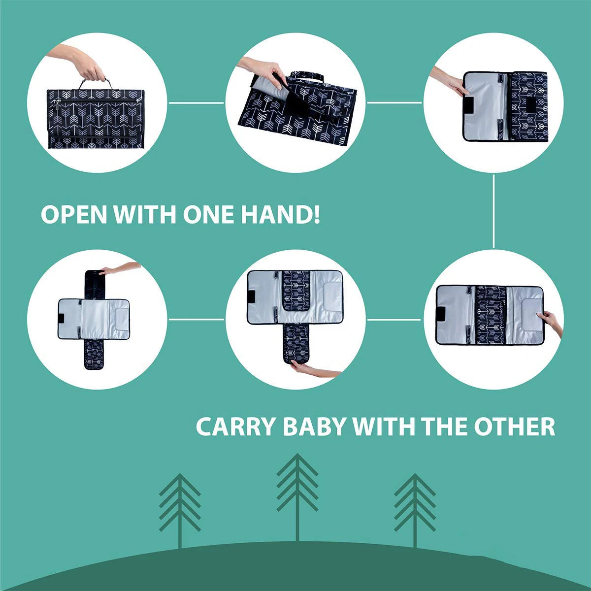 Portable Baby Changing Pad