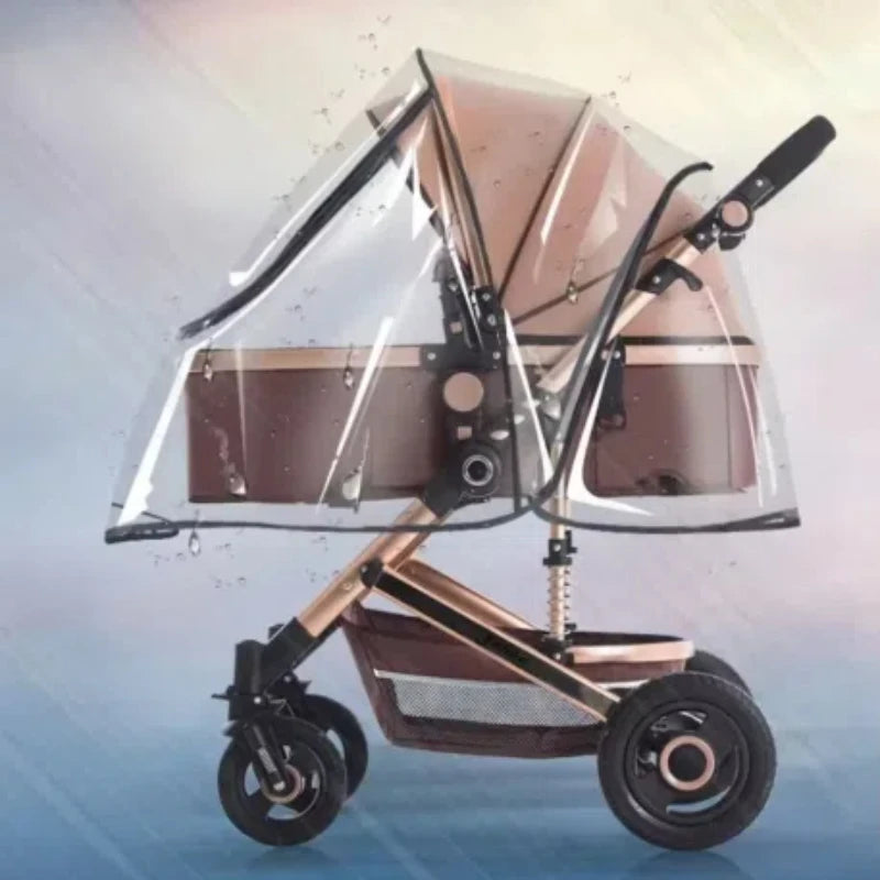 Transparent Universal Pram Cover