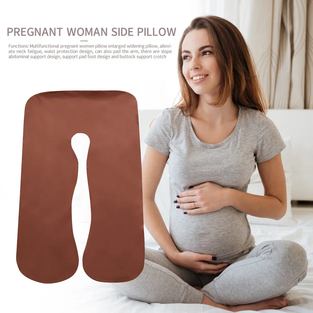 Maternity Pillow Pure Cotton Cover U-Type for Pregnancy Women