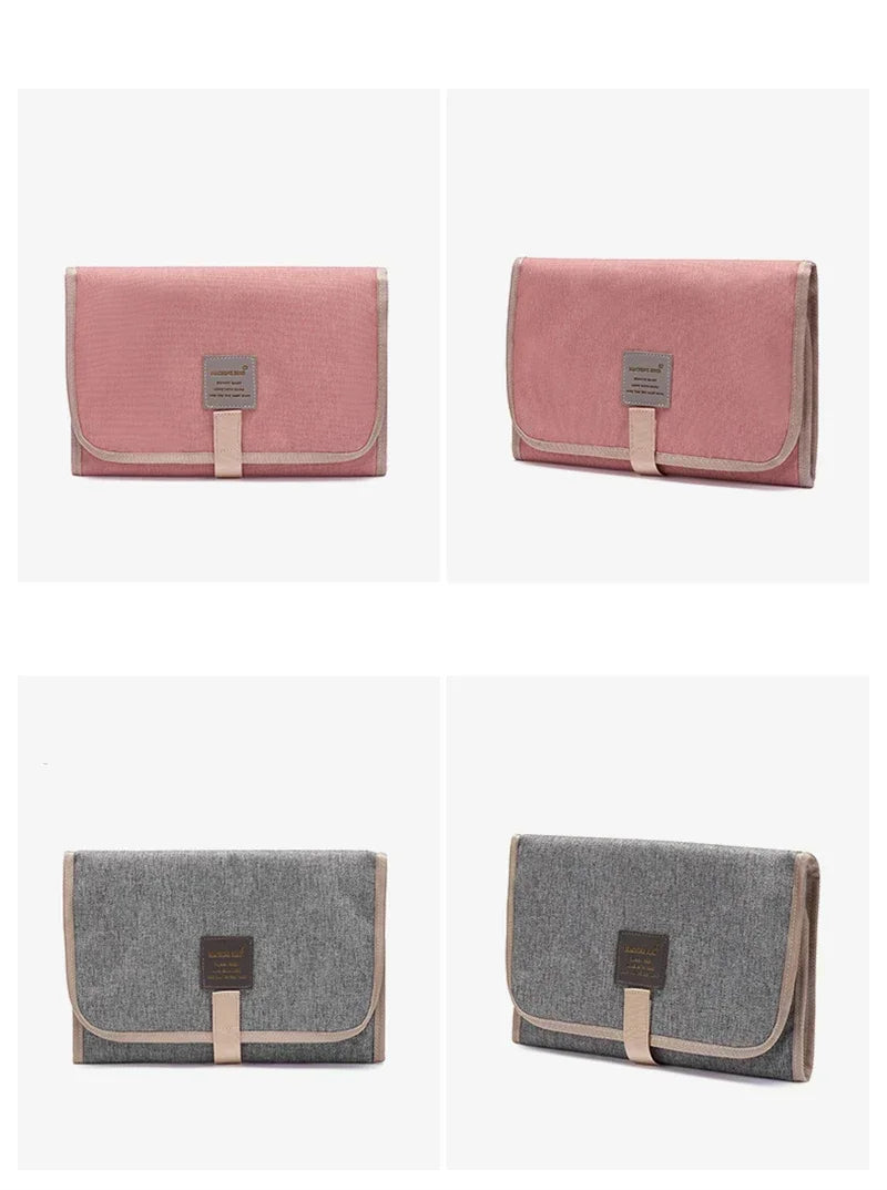 Nappy Diaper Changing Mat Waterproof Floor Change Play Mat Baby Portable Foldable Washable Compact Travel