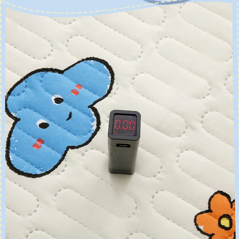 Waterproof Newborn Changing Mat Bear Baby Changing Pad for Crib Stroller Portable Infant Toddler Baby Diaper Changer 50*70cm