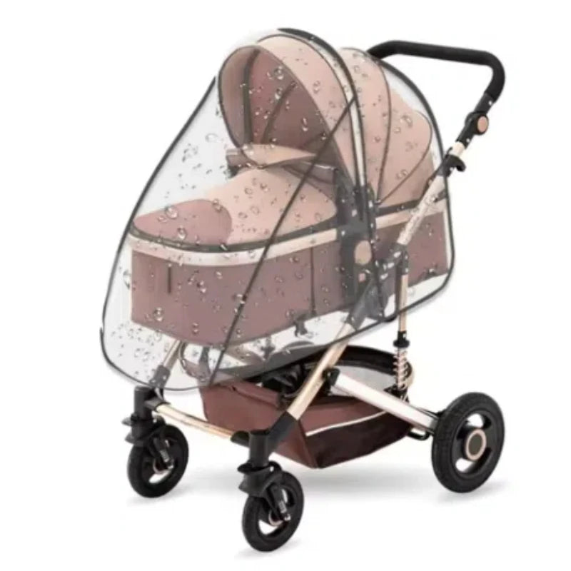Transparent Universal Pram Cover